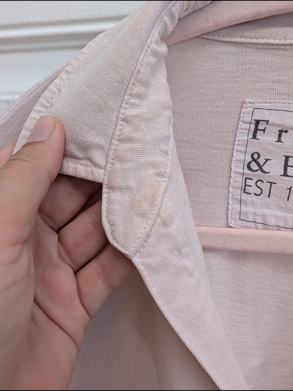 Frank & Eileen Popover Henley Light Pink - Picture 6 of 8